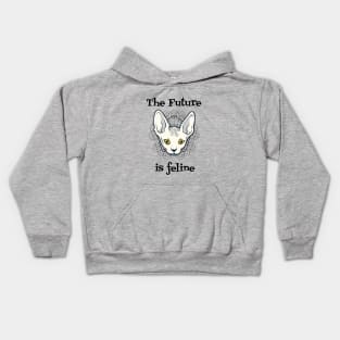 The Future Is Feline T-Shirt Kids Hoodie